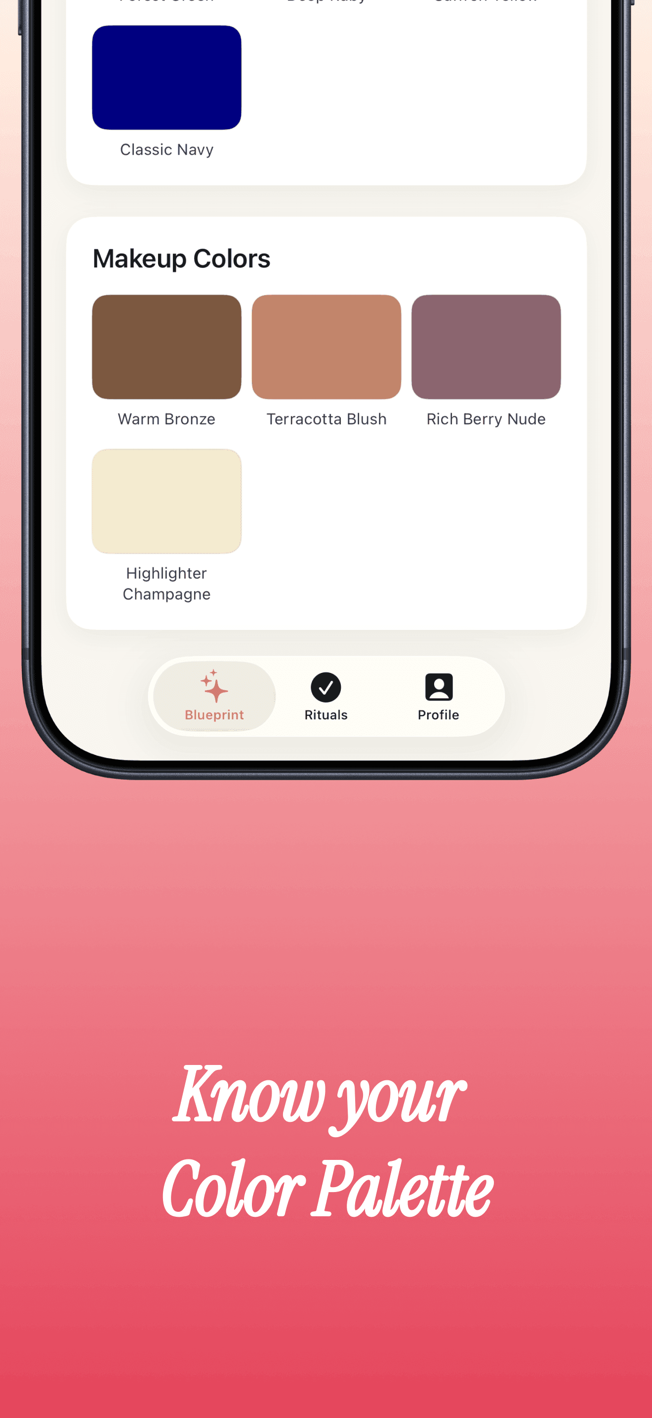 Glowdess App - Profile