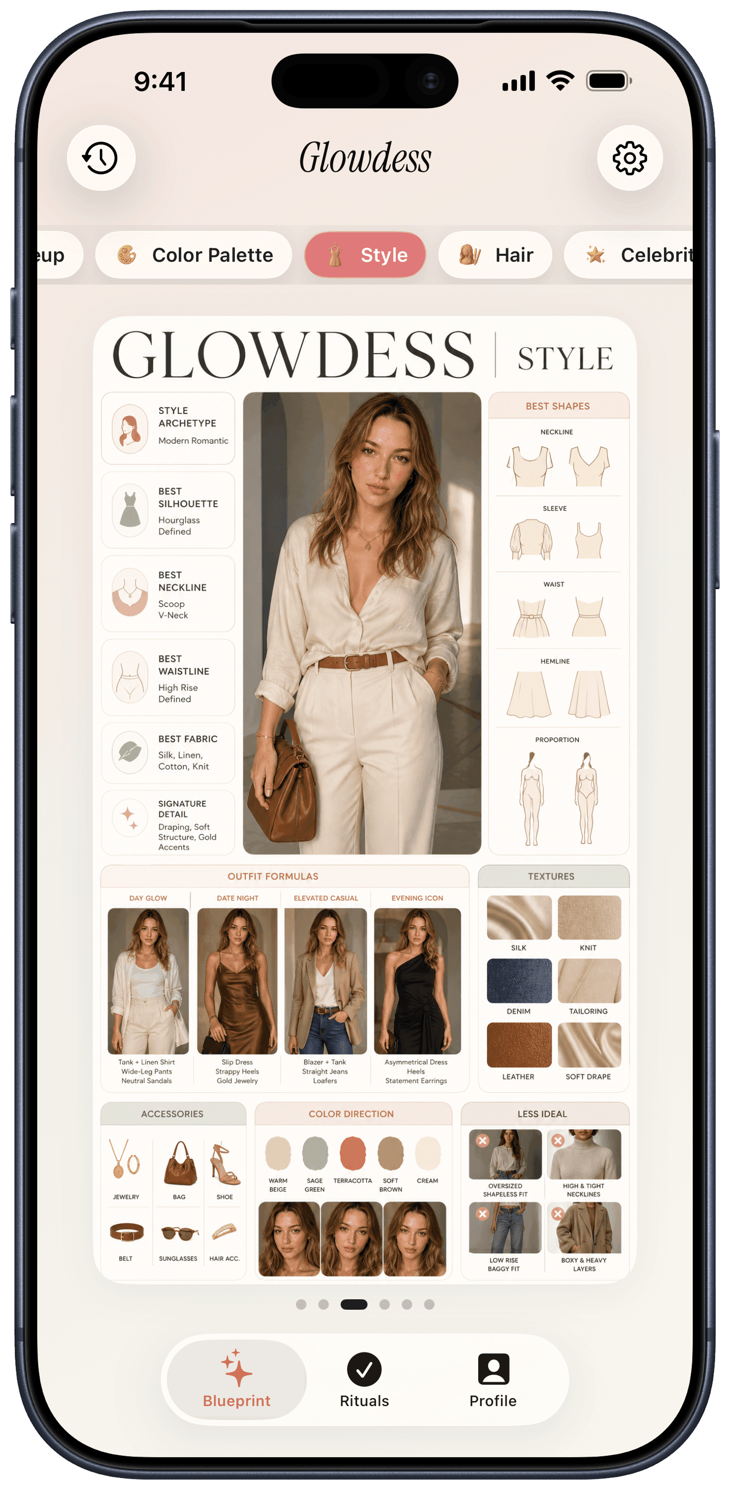 Style blueprint preview